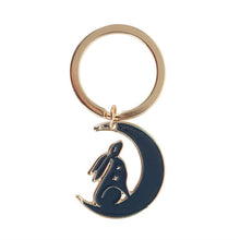 Load image into Gallery viewer, Midnight Hare Keyring