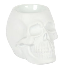 Load image into Gallery viewer, White Skull Oil Burner