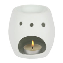 Load image into Gallery viewer, White Skull Oil Burner