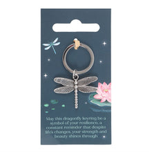 Load image into Gallery viewer, Dragonfly Keyring