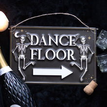 Load image into Gallery viewer, Dance Floor Hanging Metal Sign