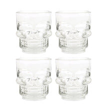 Load image into Gallery viewer, Set Of 4 Skull Shot Glasses