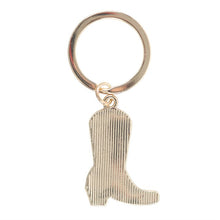 Load image into Gallery viewer, Pink Cowboy Boot Keyring