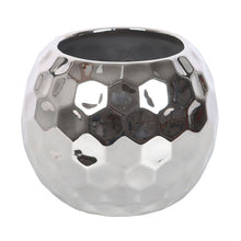 Load image into Gallery viewer, Silver Disco Ball Vase