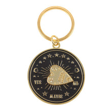 Load image into Gallery viewer, Spinning Talking Board Planchette Keyring