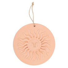 Load image into Gallery viewer, Terracotta Sun Plaque