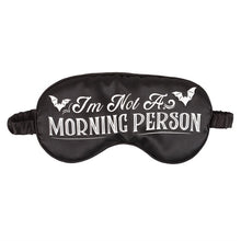 Load image into Gallery viewer, I&#39;m Not a Morning Person Satin Sleep Mask