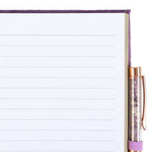 Load image into Gallery viewer, Book of Spells Journal with Amethyst Crystal Pen