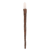 Load image into Gallery viewer, Thin Energy Clearing Aura Quartz Crystal Wand