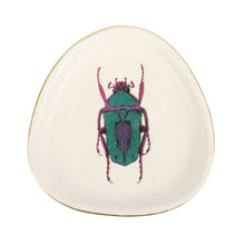 Load image into Gallery viewer, Off White Beetle Trinket Dish