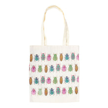 Load image into Gallery viewer, Beetle Print Polycotton Tote Bag