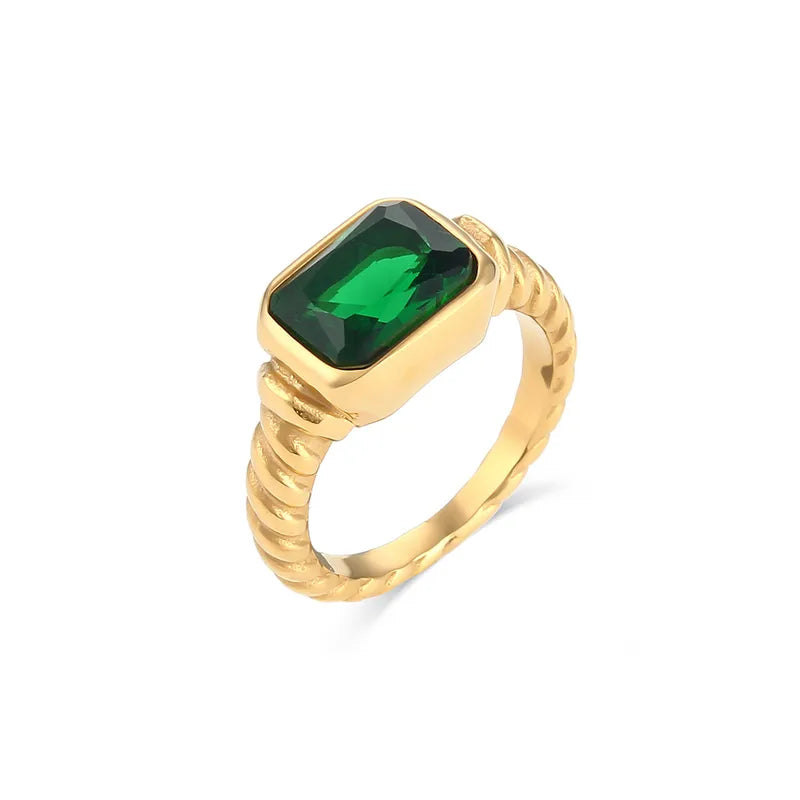 Nora Green Gold Ring