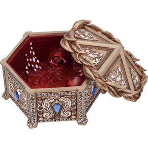 Gold Detailed Pandora's Trinket Box