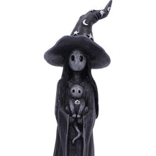 Load image into Gallery viewer, Little Souls Glimmer Witch with Cat Figurine