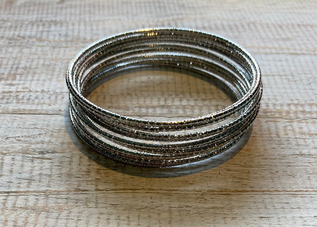 Silver Bangles