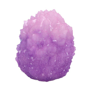 Green Geode Nest Illuminating Figurine