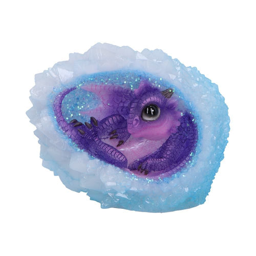 Purple Geode Nest Illuminating Figurine