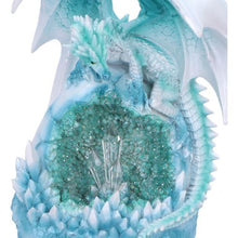 Load image into Gallery viewer, Northern Lights Light Up Dragon Geode Ornament