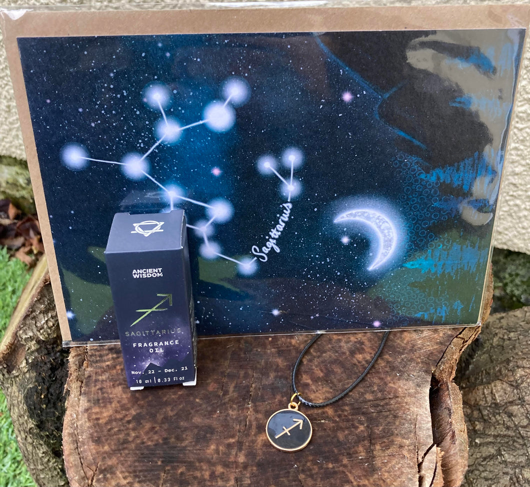 Sagittarius Card Gift Set