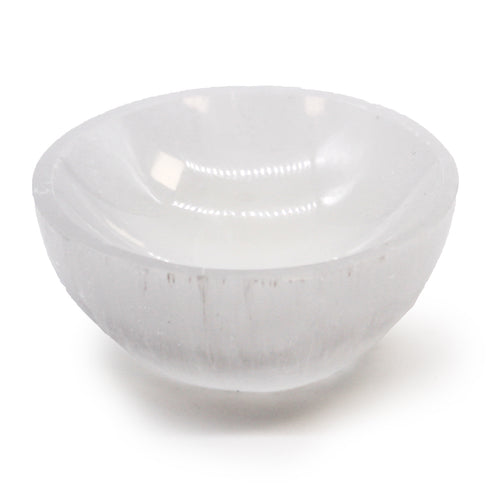 Selenite Round Cleansing Bowl 8cm