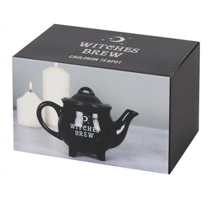 Black Witches Brew Teapot