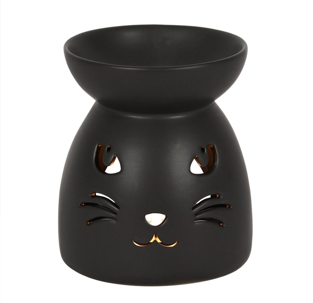 Black Cat Cut Out Oil Burner