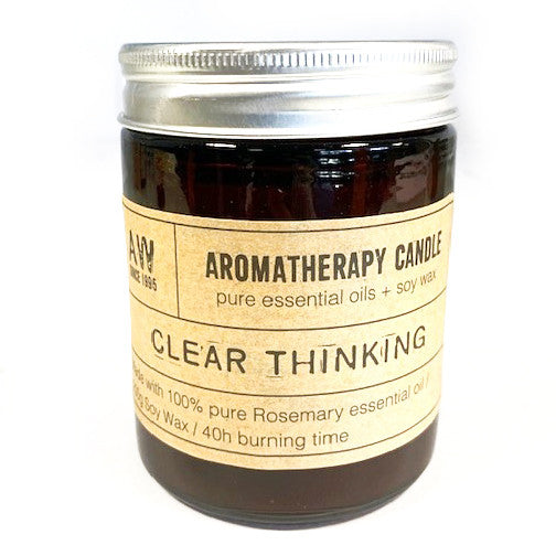 Clear Thinking Aromatherapy Candle - Melluna_UK