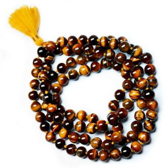 Gold Tiger Eye Mala Beads