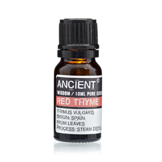 Red Thyme Essential Oil is said to have strong antimicrobial properties and be effective in fighting against harmful bacteria, viruses, and fungi.  The oil contains compounds that act as antioxidants, helping to protect cells from damage caused by free radicals. Red thyme essential oil has also anti-inflammatory properties and is believed to help reduce swelling and inflammation. 