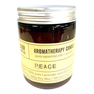 Peace Aromatherapy Candle - Melluna_UK