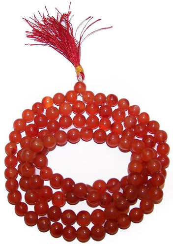 Carnelian Mala Beads