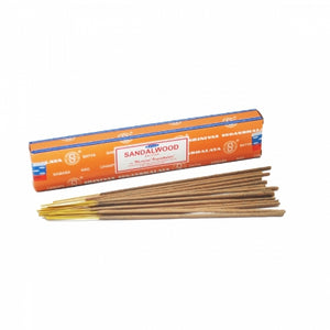 Sandalwood Satya Incense Sticks - Melluna_UK