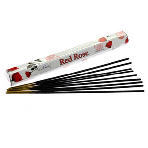 Red Rose Premium Incense Sticks - Melluna_UK