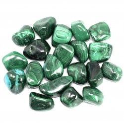 Malachite Large Tumblestone - Melluna_UK